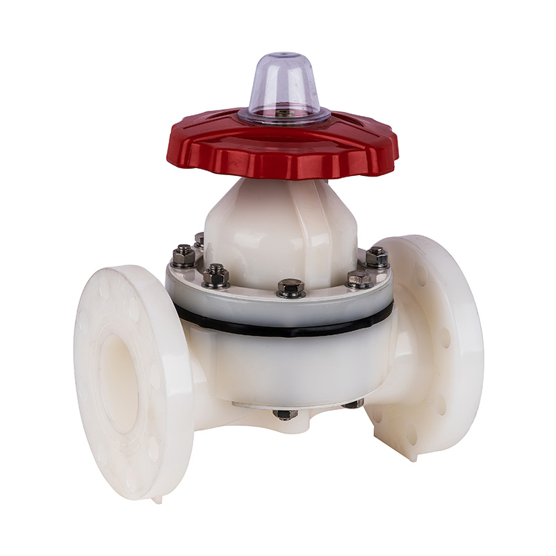 Мембранный клапан фланцевого типа PVDF G41F-10F DN15-300 GB Стандарт