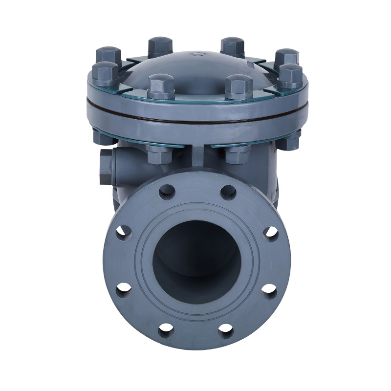 Обратный клапан поворотного типа PVC-C H44F-10V DN15-300 ГБ Стандарт