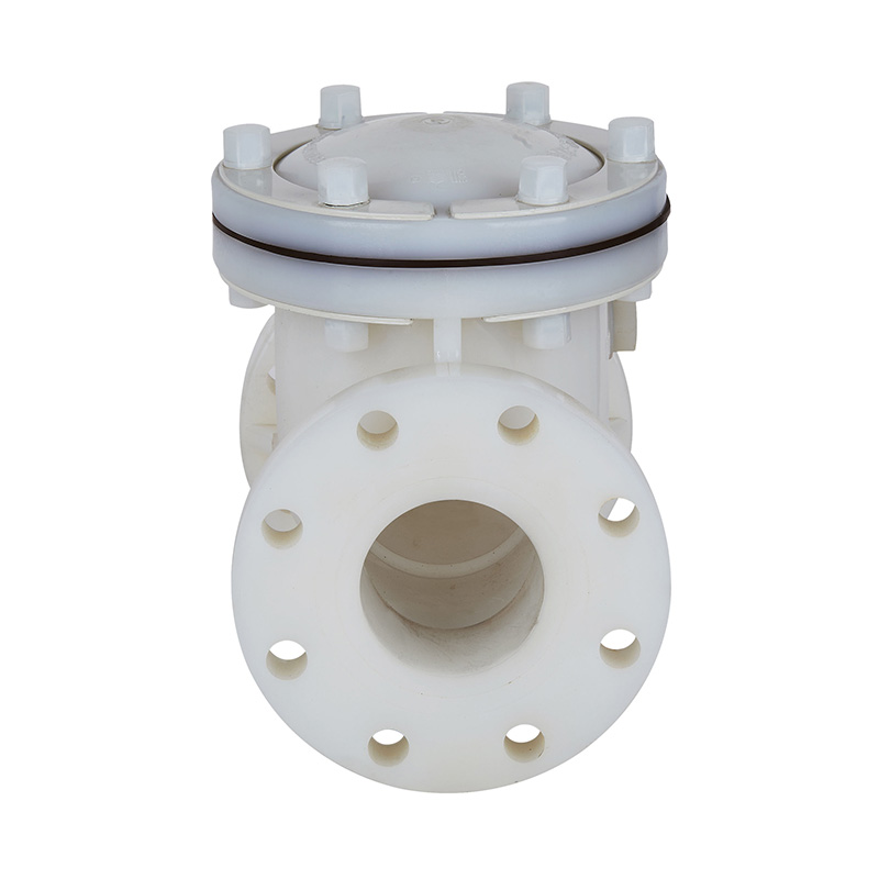 Обратный клапан поворотного типа PVDF H44F-10F DN15-300 1/2'-12' стандарт ANSI