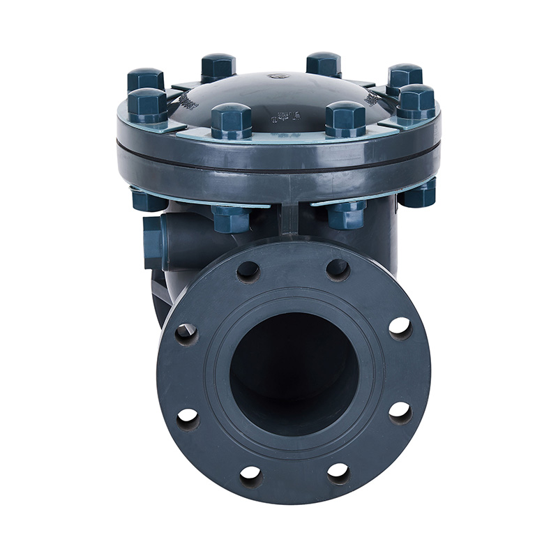 Обратный клапан поворотного типа из ПВХ-U H44F-10U DN15-300 1/2'-12' стандарт ANSI