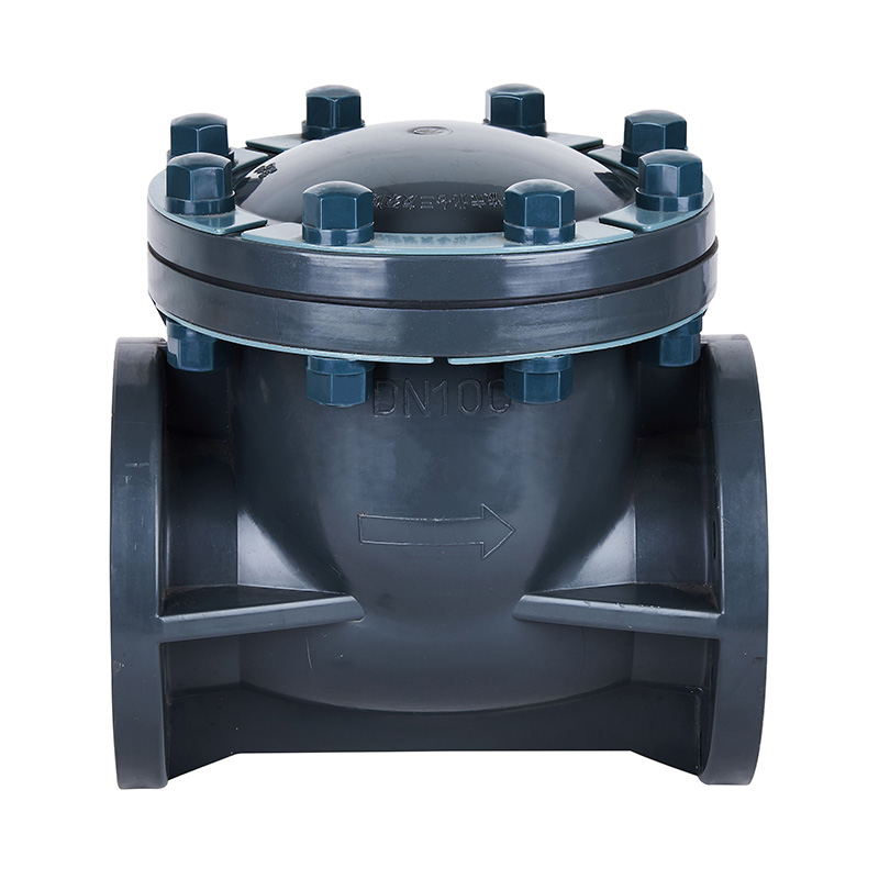 Обратный клапан поворотного типа из ПВХ-U H44F-10U DN15-300 ГБ Стандарт