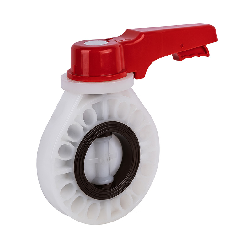 Ручка-бабочка из ПВДФ D71X-10F DN40-200 1-1/2'-8' стандарт ANSI