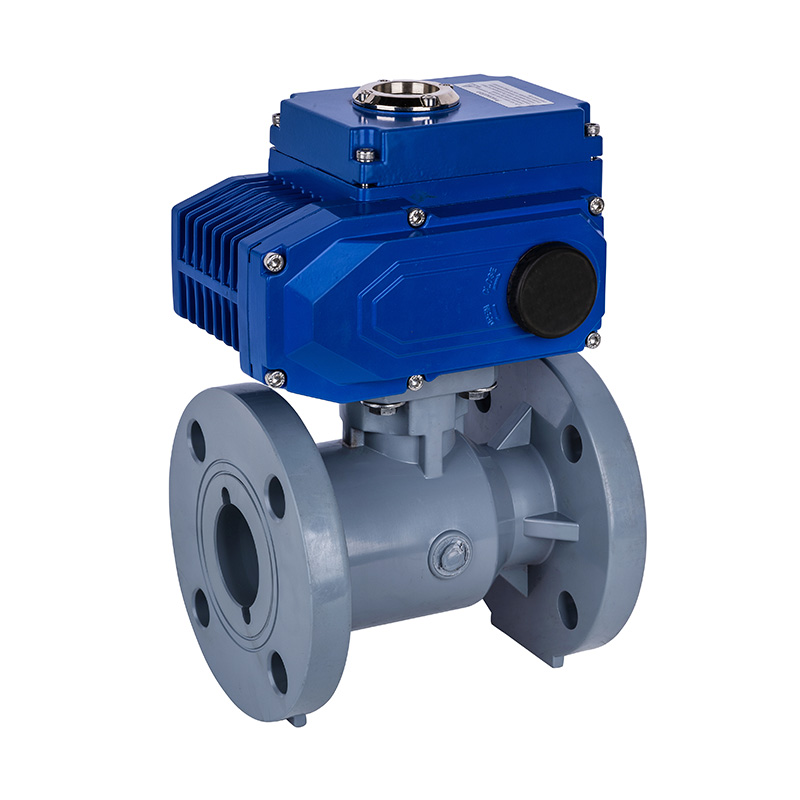 Электрический фланцевый шаровой кран PVC-C D941F-10V DN15-300 1/2'-12' стандарт ANSI