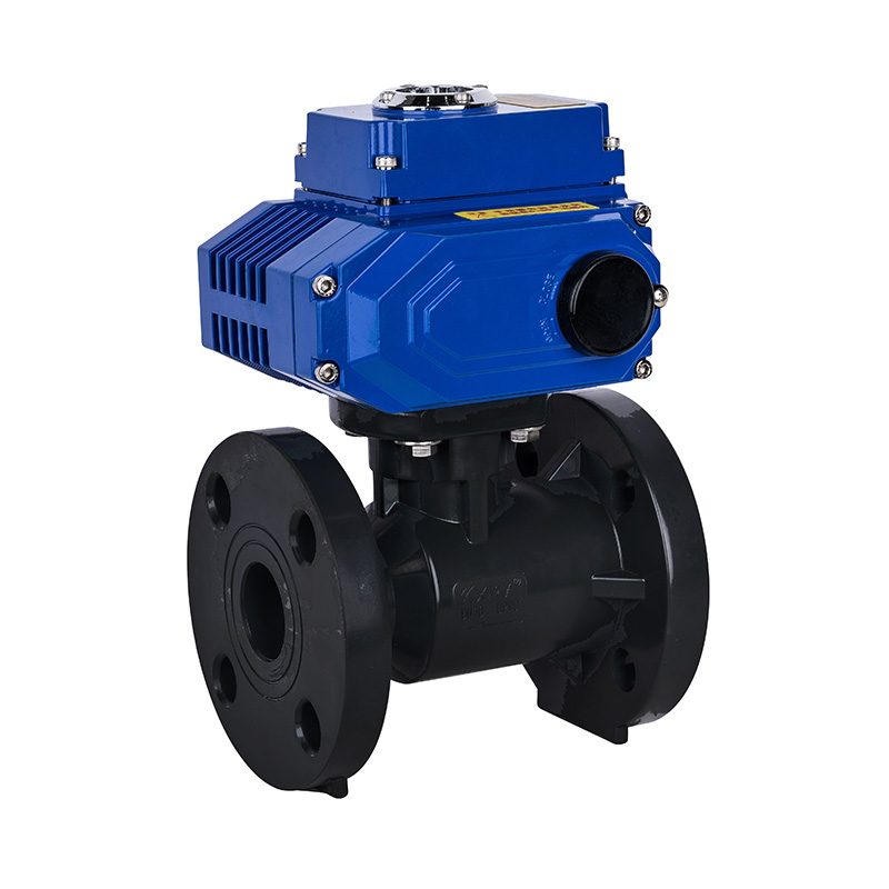 Электрический фланцевый шаровой кран FRPP D941F-10S DN20-300 20A-300A JIS Standard