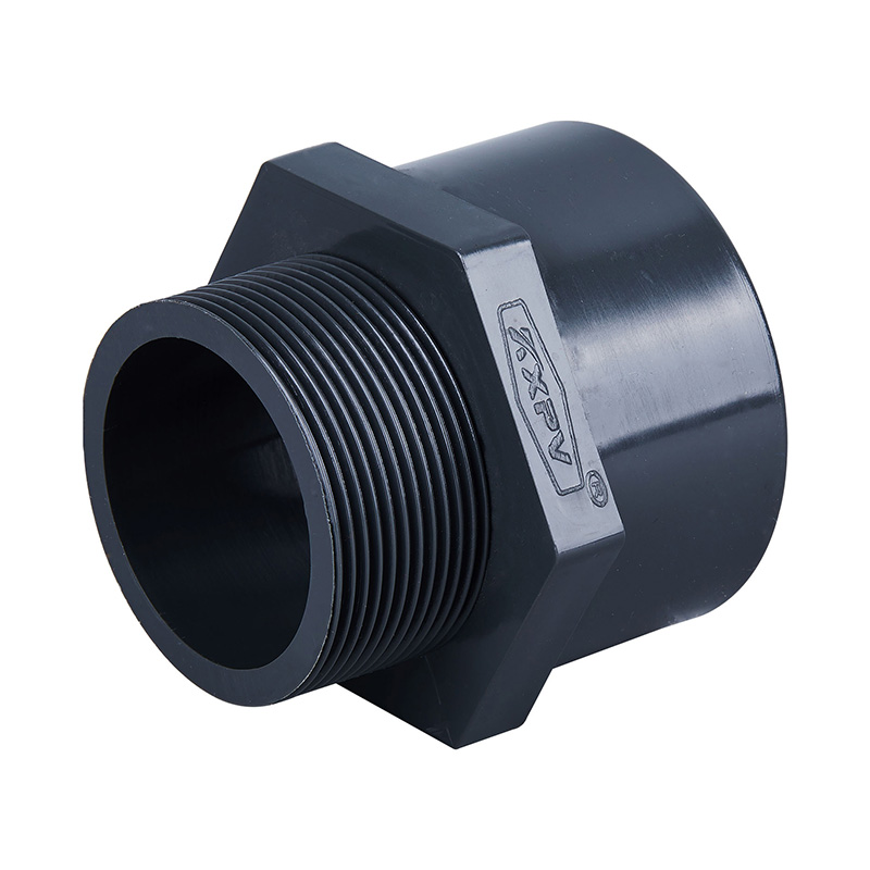 Адаптер с наружной резьбой из ПВХ-U DN15-50 ГБ стандартный